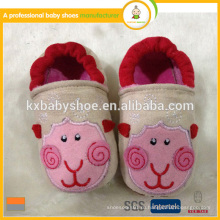 Новый образец хлопка ткани детская обувь прекрасная животная форма малышей детская обувь